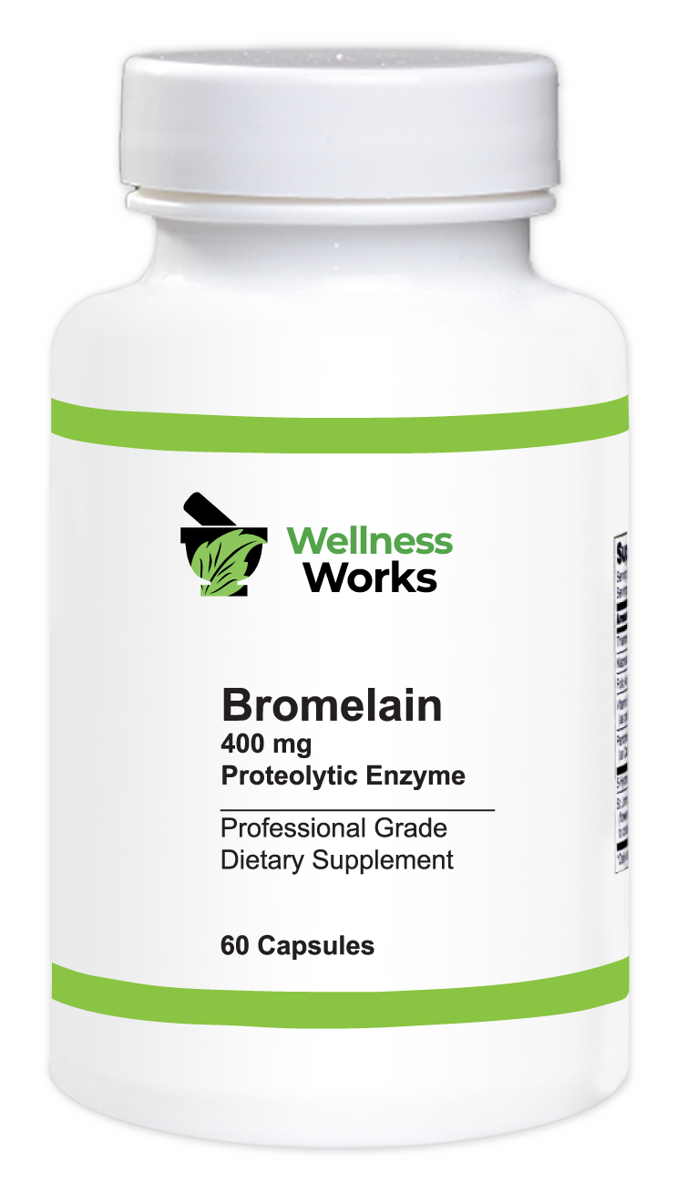 Wellness Works Bromelain  400 mg (10021) Bottle Shot