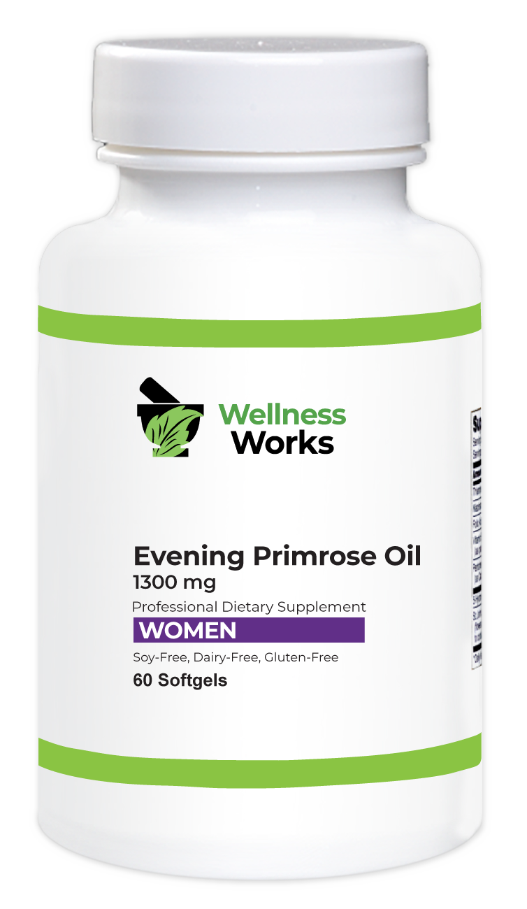Wellness Works Evening Primrose Oil 1300 mg (10058) Bottle Shot