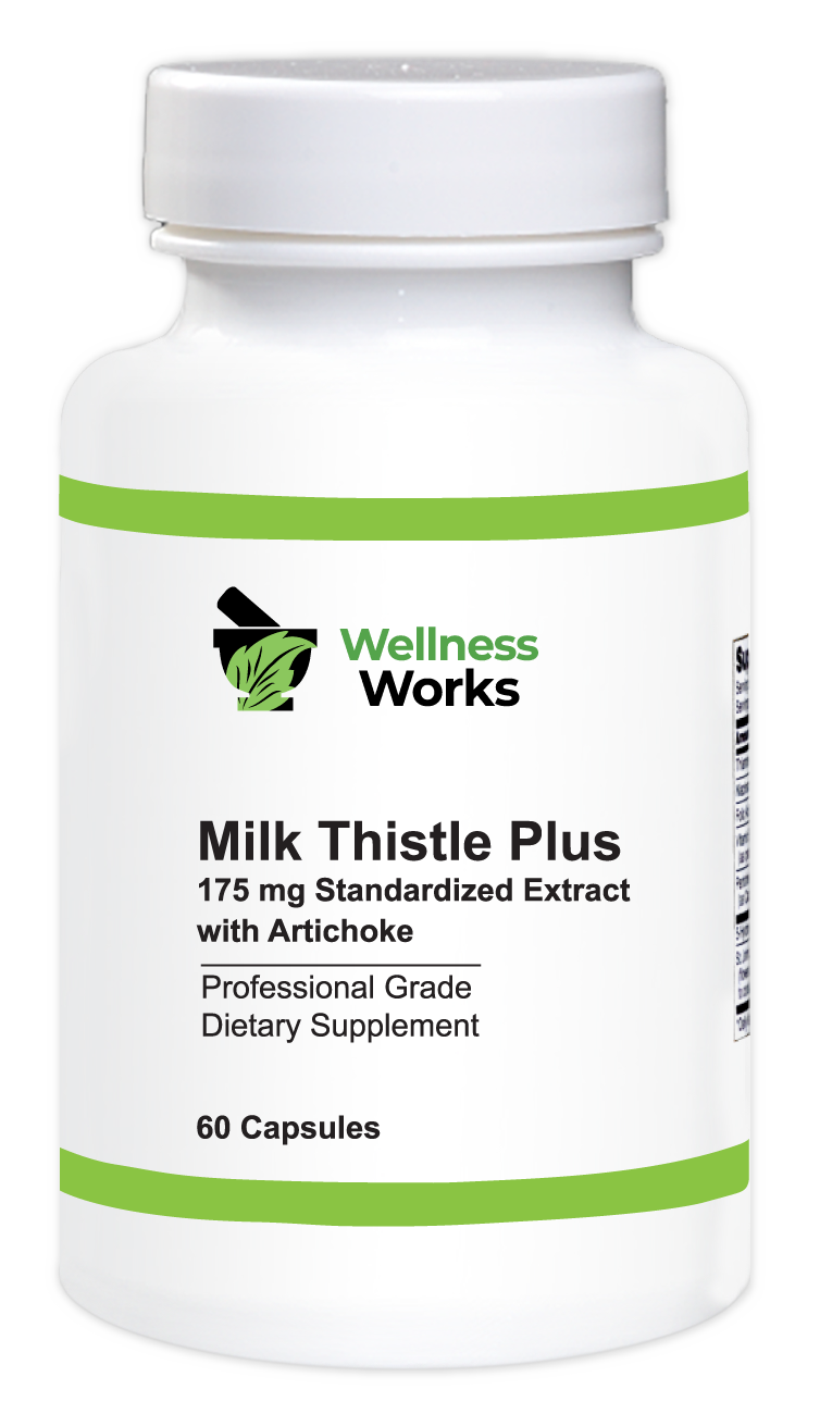 Wellness Works Milk Thistle Plus 175 mg (10110) Bottle Shot