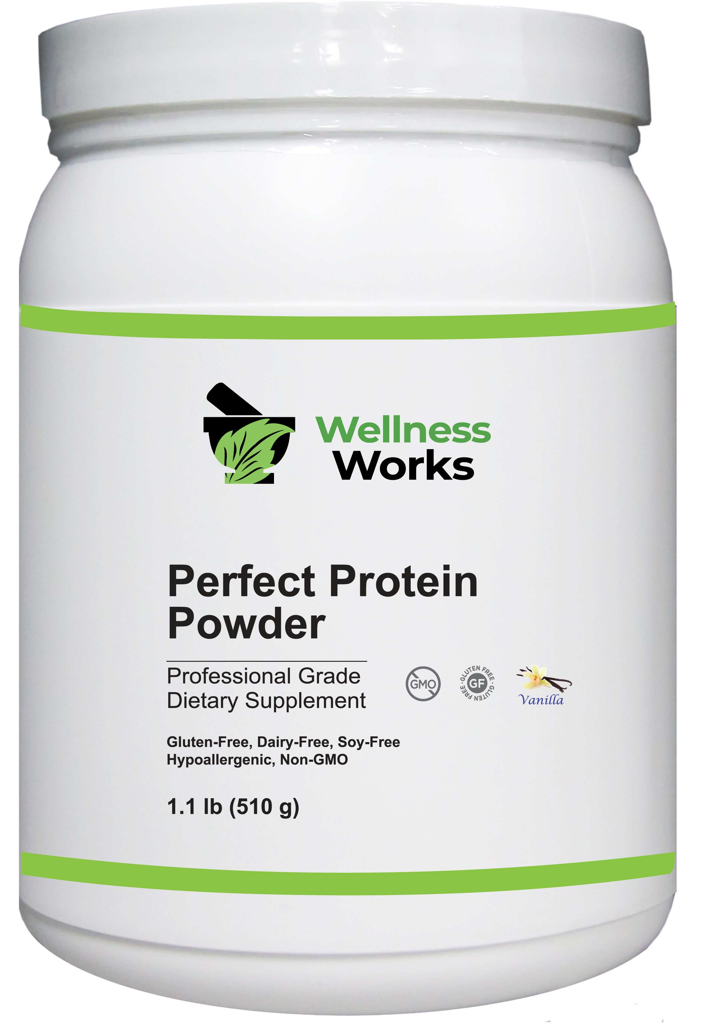 Wellness Works Perfect Protein Powder (10282) Bottle Shot