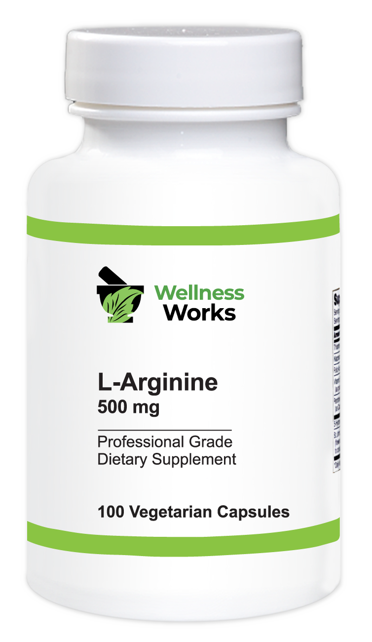 Wellness Works L-Arginine 500 mg (10284) Bottle Shot