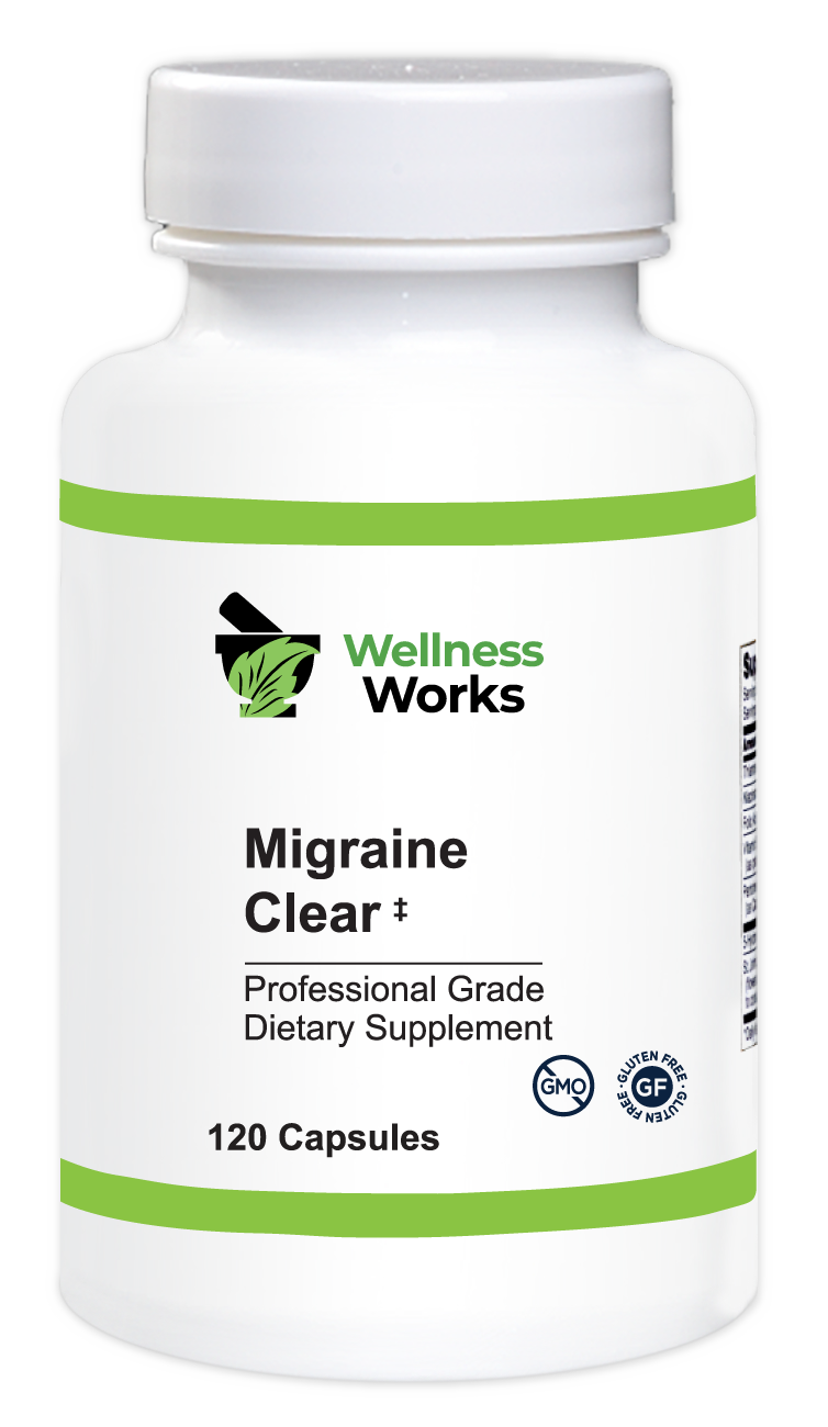 Wellness Works Migraine Clear (10290) Bottle Shot