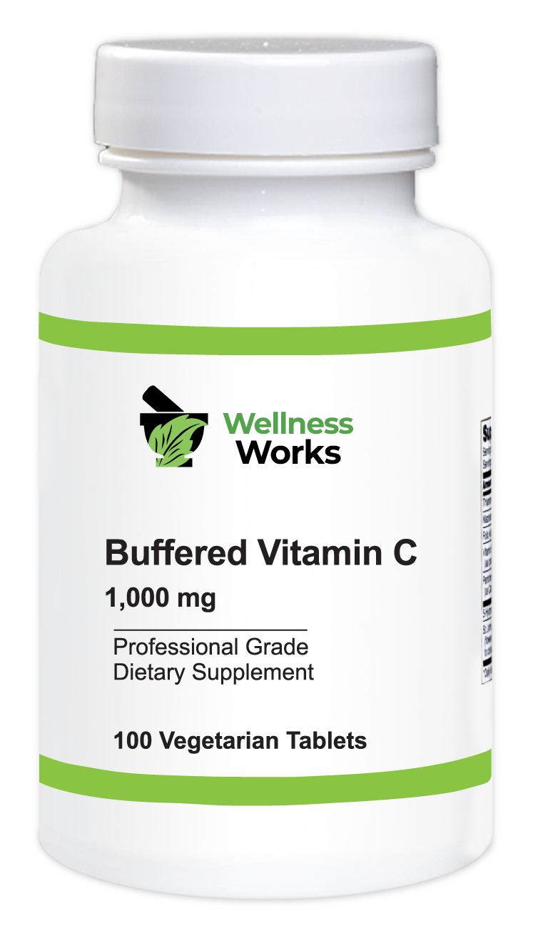 Wellness Works Buffered Vitamin C 1000 mg (10328) Bottle Shot