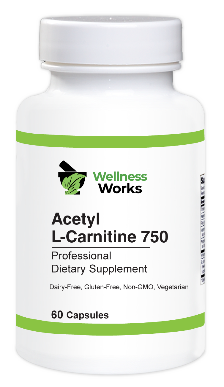 Wellness Works Acetyl-L-Carnitine 750 (10417) Bottle Shot