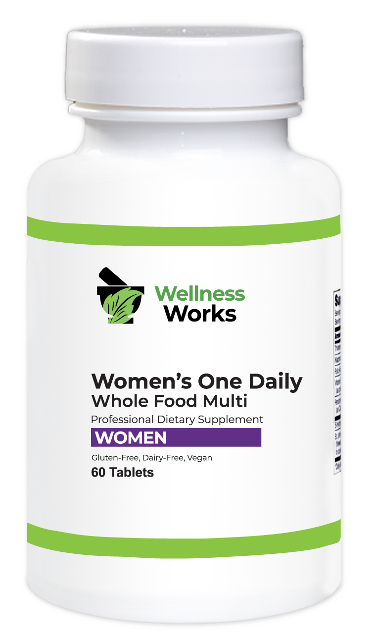 Wellness Works Womens One Daily Whole Food Multi (10425) Bottle Shot