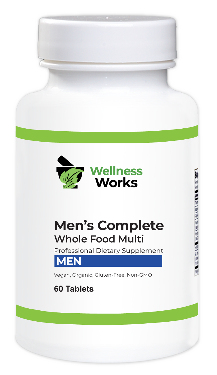 Wellness Works Mens Complete Whole Food Multi (10430) Bottle Shot