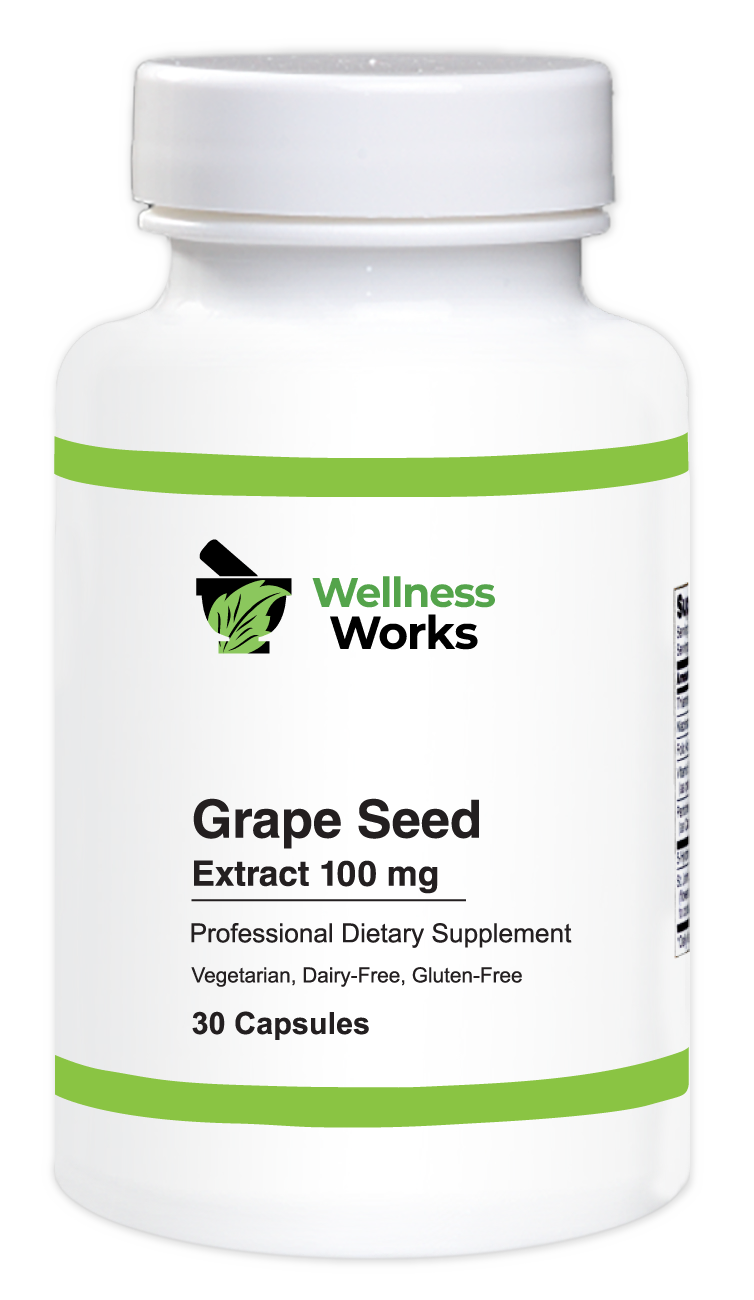 Wellness Works Grape Seed Extract 100 mg (10426) Bottle Shot