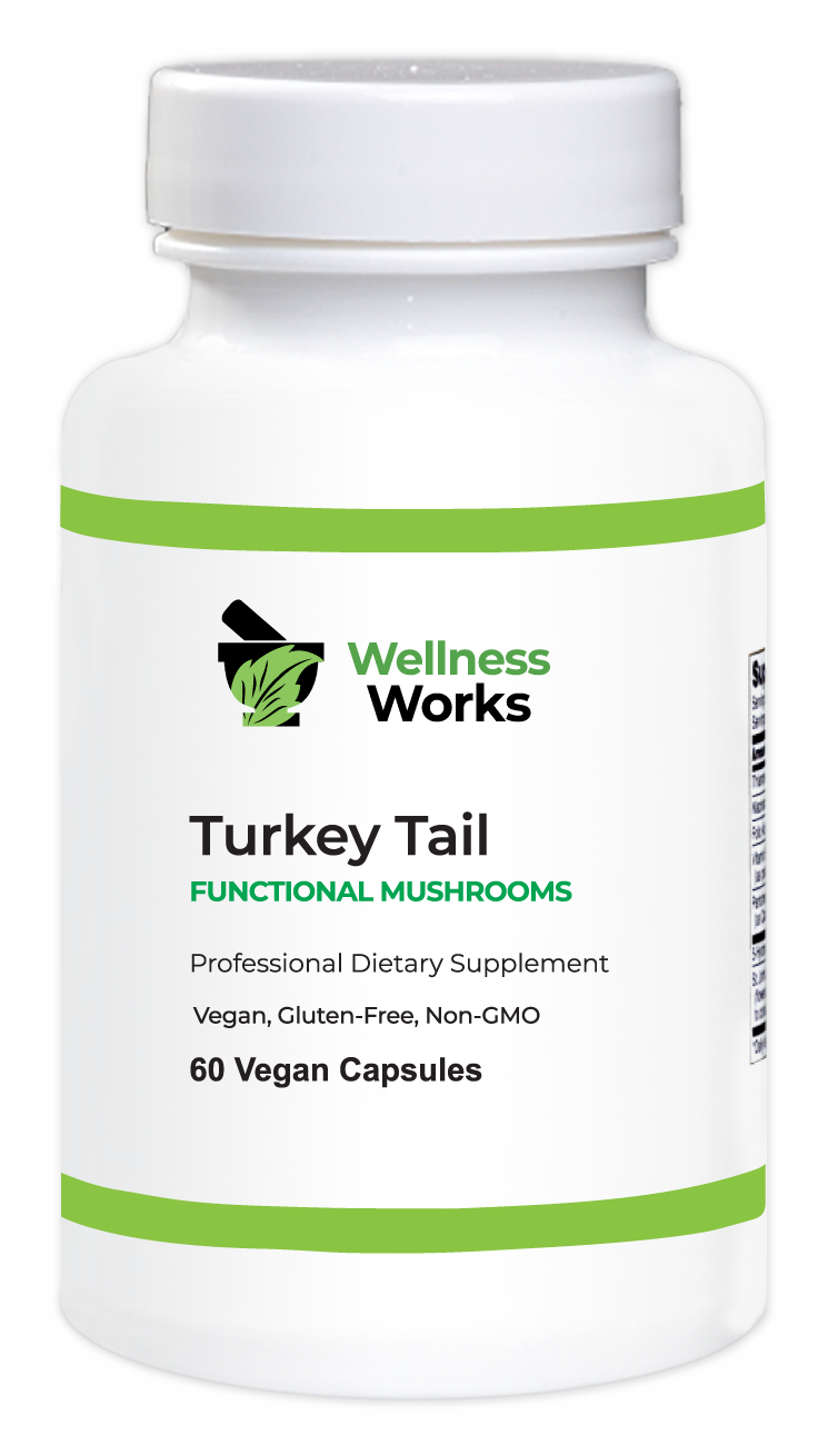 Wellness Works Turkey Tail Functional Mushrooms (10467) Bottle Shot