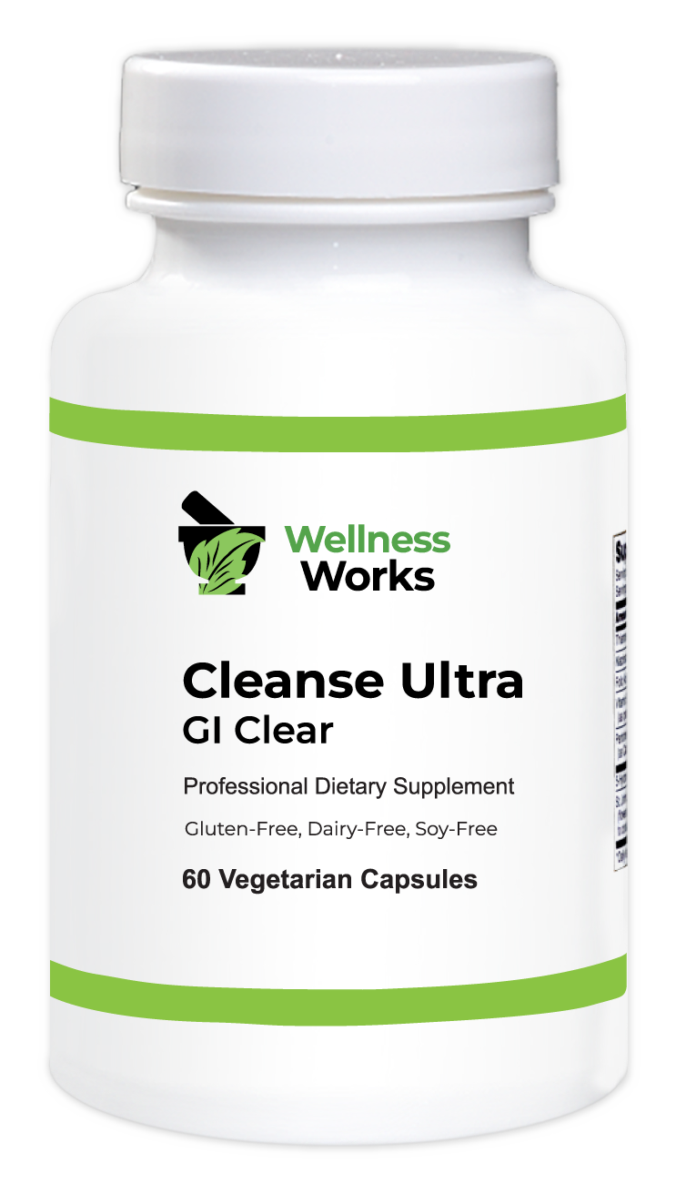 Wellness Works Cleanse Ultra GI Clear (10475) Bottle Shot